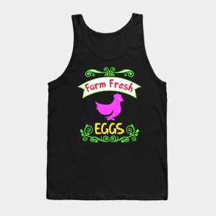 Farm fresh eggs Tank Top